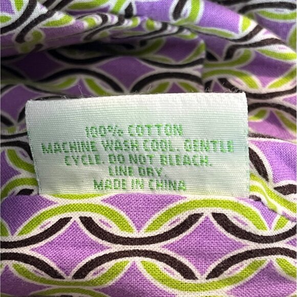 Vera Bradley Women's Black Flowered Multicolor Floral Shoulder Bucket Bag Sz M - Picture 12 of 13